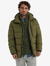 McGregor Jacke Hooded Puffer Grün Model / Voorkant