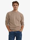 McGregor Pullover Lambswool Melange Sand Model / Voorkant