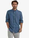 McGregor Overhemd Flanel Melange Blauw Model / Voorkant