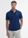 Barbour Polo Bleu Profond Model / Voorkant