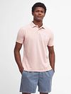 Barbour Piqué Polo Lyserød Model / Voorkant