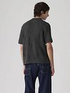 Levi's Strikket Vest Kortærmet Marineblå Model / Achterkant