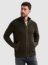 PME Legend Cardigan Multistructure Beluga Grøn