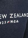 NZA Hoodie Diamond Logo Interlock Melange Icon Navy Product / Detail