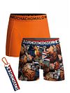 Muchachomalo Boxer-shorts Lot de 2 Dutch Lion DUTCHLION1010-01-Print/Orange commander en ligne | Suitable