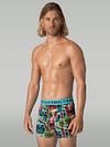 Muchachomalo Print Solid Boxer Multicolor Confezione Da 10 Paia Model / Voorkant