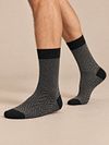Suitable Chaussettes Lot de 3 Imprimé Noir Multicolore Model / Voorkant