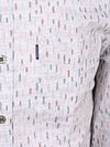 State of Art Chemise Poplin Imprimé Beige Multicolor Product / Detail