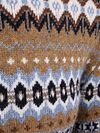 Barbour Fairisle Pullover Wool Camel