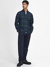 Barbour Kyeloch Overhemd Ruit Donkergroen Model / Voorkant