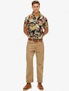 Superdry Shirt Print Hawaiian Bird of paradise Model / Voorkant