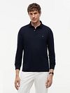 Tommy Hilfiger Longsleeve Polo Bleu marine