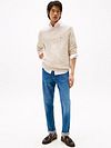 Tommy Hilfiger Pull Structure Beige Model / Voorkant