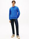 Tommy Hilfiger Sweater Essential Bleu Model / Voorkant