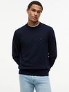 Tommy Hilfiger Sweater Essential Navy Model / Voorkant