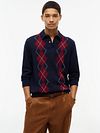 Koszulka polo Tommy Hilfiger z długim rękawem w kratę Model / Voorkant