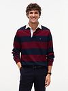 Tommy Hilfiger Rugby Polo Rayure Bordeaux/Marine