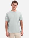 No-Excess T-Shirt Solid Basic Blue Model / Voorkant