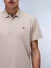 Napapijri Ealis Polo Beige Model / Detail