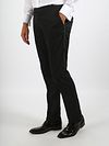 Pantalón de traje de lana mezclada negro Model / Zijkant con Stefan