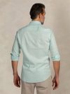 NZA Camisa De Lino Aqua Model / Achterkant