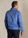 NZA Cazadora Bomber Blue Model / Achterkant