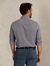 Koszula NZA Barn Twill z kołnierzykiem button-down w kolorze granatowym Model / Achterkant