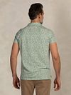 NZA Polo Albery Mist Grön Model / Achterkant