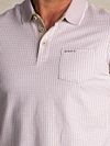 NZA Polo Shirt Kyree Beige Model / Detail