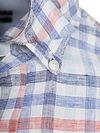 NZA Shirt Picton Linen Blend Checks Multicolour