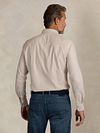 NZA Skjorte Button-Down Barn Twill Sand Model / Achterkant