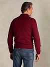 NZA Conor Sweter Mocker Cherry Red Model / Achterkant