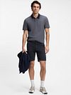 Szorty chino BOSS slim fit w kolorze granatowym Model / Voorkant