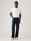 Jeansy Levi's 501 Dark Indigo w kolorze ciemnoniebieskim Model / Voorkant