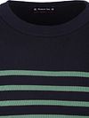 Sweter Armor-Lux Groix w granatowo-zielone paski Product / Detail
