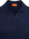 Koszulka polo Suitable Riva Pocket z długim rękawem w kolorze granatowym Product / Detail