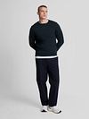 Sweter Lyle & Scott granatowy Model / Voorkant