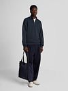 Sweter Half Zip Lyle & Scott w kolorze tonal navy Model / Voorkant