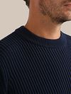 Sweter Suitable Mou Navy Model / Detail