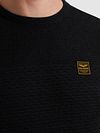 Sweter PME Legend Mouliné Structure w kolorze granatowym Model / Detail