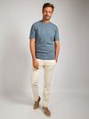 Suitable Respect T-shirt Jim Niebieski Model / Voorkant
