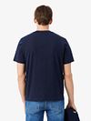 T-Shirt Lacoste granatowy Model / Achterkant