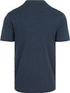 T-Shirt No Excess Velvet Stripes Navy Product / Achterkant