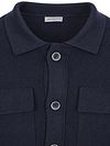 No Excess Cardigan Full Button Heavy Knit Navy Product / Detail
