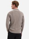 No Excess Cardigan Knitted Structure Clay