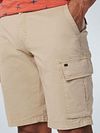No Excess Cargo Shorts Beige Model / Detail