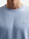 No Excess Felpa Light Blue Model / Detail
