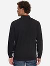No Excess Half-zip Jumper Brown Model / Achterkant