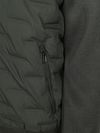 No Excess Jacket Knitted Sleeve Dark Green Product / Detail