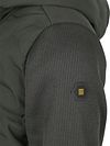 No Excess Jacket Knitted Sleeve Dark Green Product / Detail